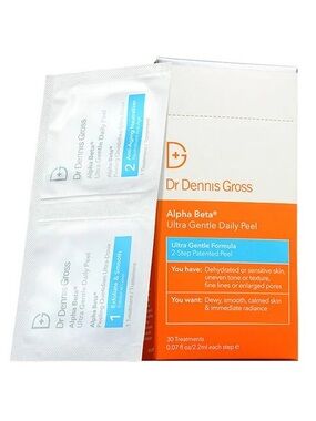 Dr. Dennis Gross Alpha Beta Ultra Gentle Daily Peel 30 Treatments NWT